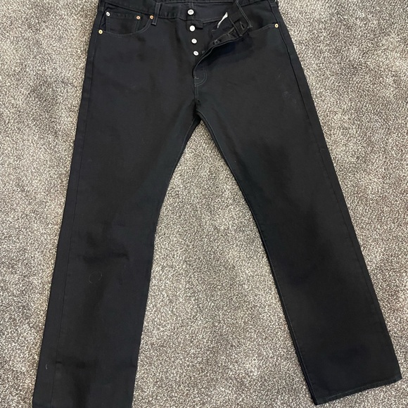 Levi's Other - Levi's 501 38 x 32 Men's Black Original Fit Jeans